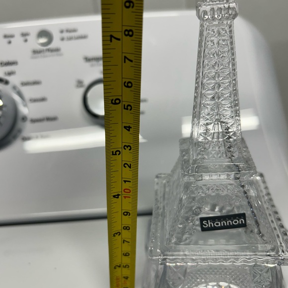 Glass eiffle tower jewelry box - Picture 2 of 3